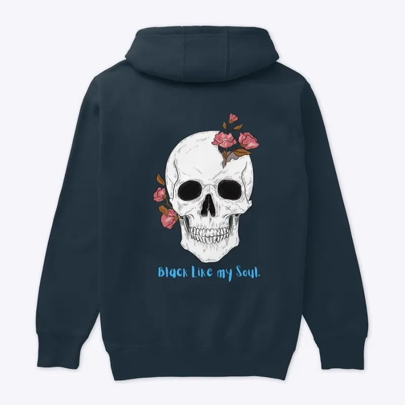 FLOWERS SKULL ROSE HOODIE